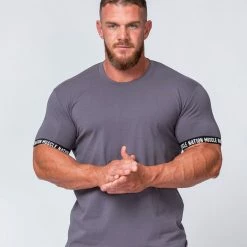 Muscle Nation Superset Tee - Sleet Grey