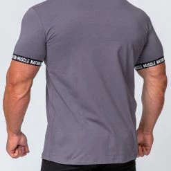 Muscle Nation Superset Tee - Sleet Grey