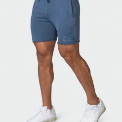 Muscle Nation In The Limelight Timeless Shorts - Denim Blue