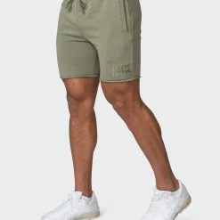 Muscle Nation Timeless Shorts - Sage Green In The Limelight