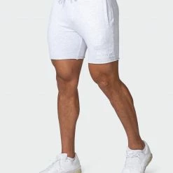 Deals ๐ฏ Muscle Nation In The Limelight Timeless Shorts - White Marl โจ 13 Muscle Nation In The Limelight Timeless Shorts - White Marl