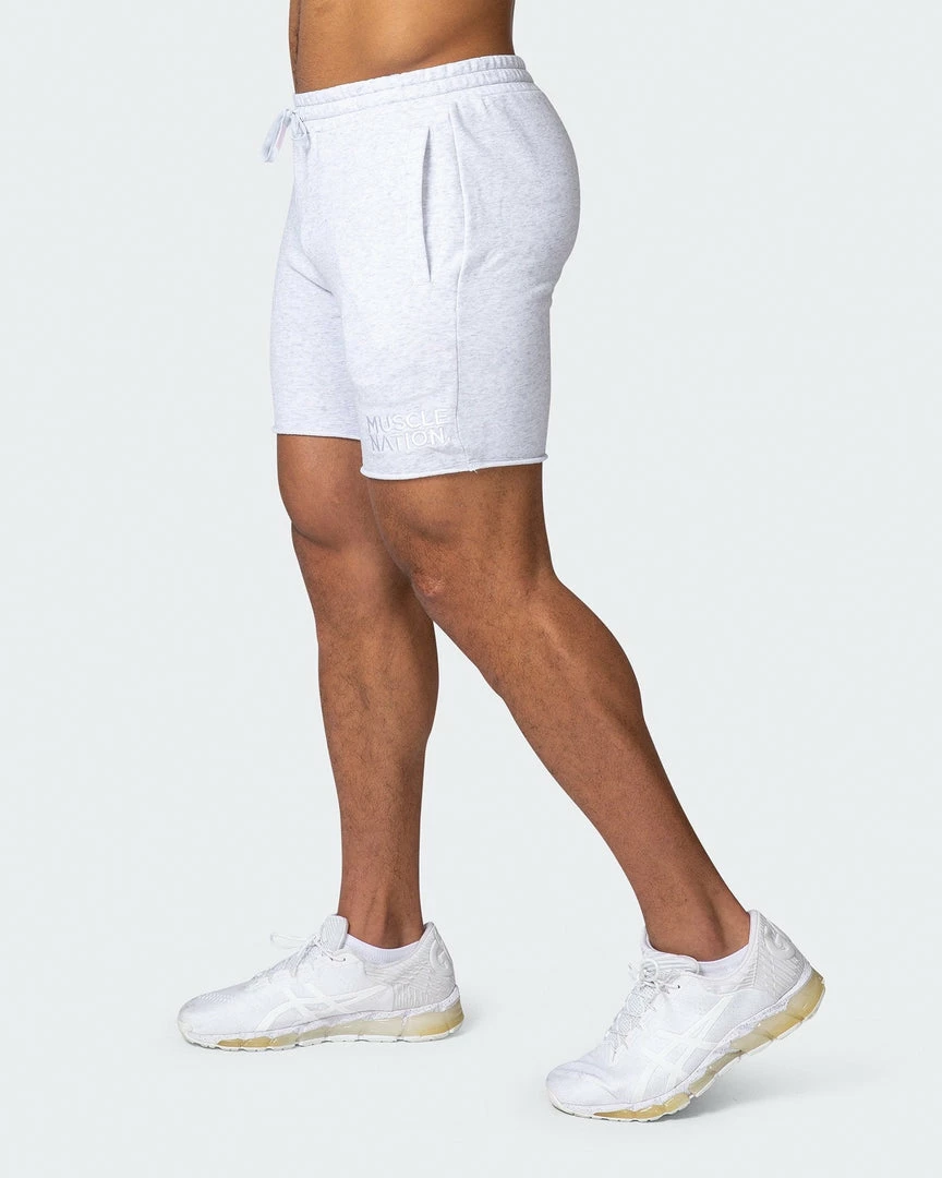 Deals ๐ฏ Muscle Nation In The Limelight Timeless Shorts - White Marl โจ 6 Muscle Nation In The Limelight Timeless Shorts - White Marl