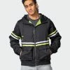 Muscle Nation Unisex Track Jacket - Black