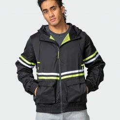 Muscle Nation Unisex Track Jacket - Black