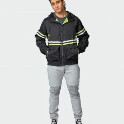 Muscle Nation Unisex Track Jacket - Black