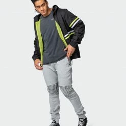 Muscle Nation Unisex Track Jacket - Black