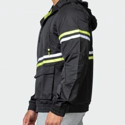 Muscle Nation Unisex Track Jacket - Black