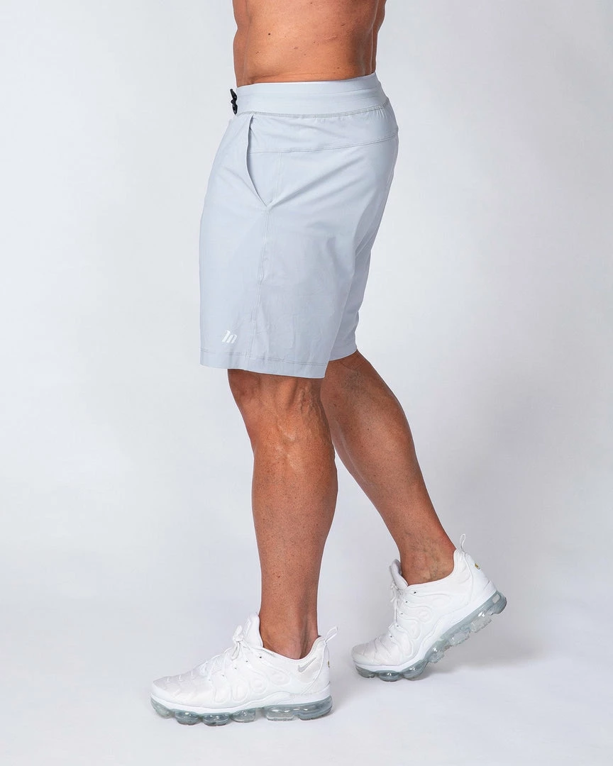 New โ๏ธ Muscle Nation Training Shorts - Grey ๐ 8 Muscle Nation Training Shorts - Grey