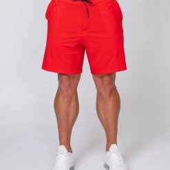 Muscle Nation Training Shorts - Red