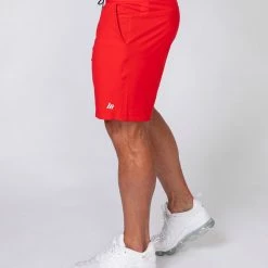 Muscle Nation Training Shorts - Red