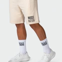 Muscle Nation Unwind Shorts - Buff