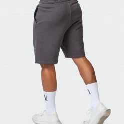 Top 10 ❤️ Muscle Nation Mens Unwind Shorts - Charcoal ⭐ 17 Muscle Nation Mens Unwind Shorts - Charcoal