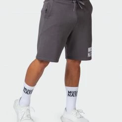 Top 10 ❤️ Muscle Nation Mens Unwind Shorts - Charcoal ⭐ 18 Muscle Nation Mens Unwind Shorts - Charcoal