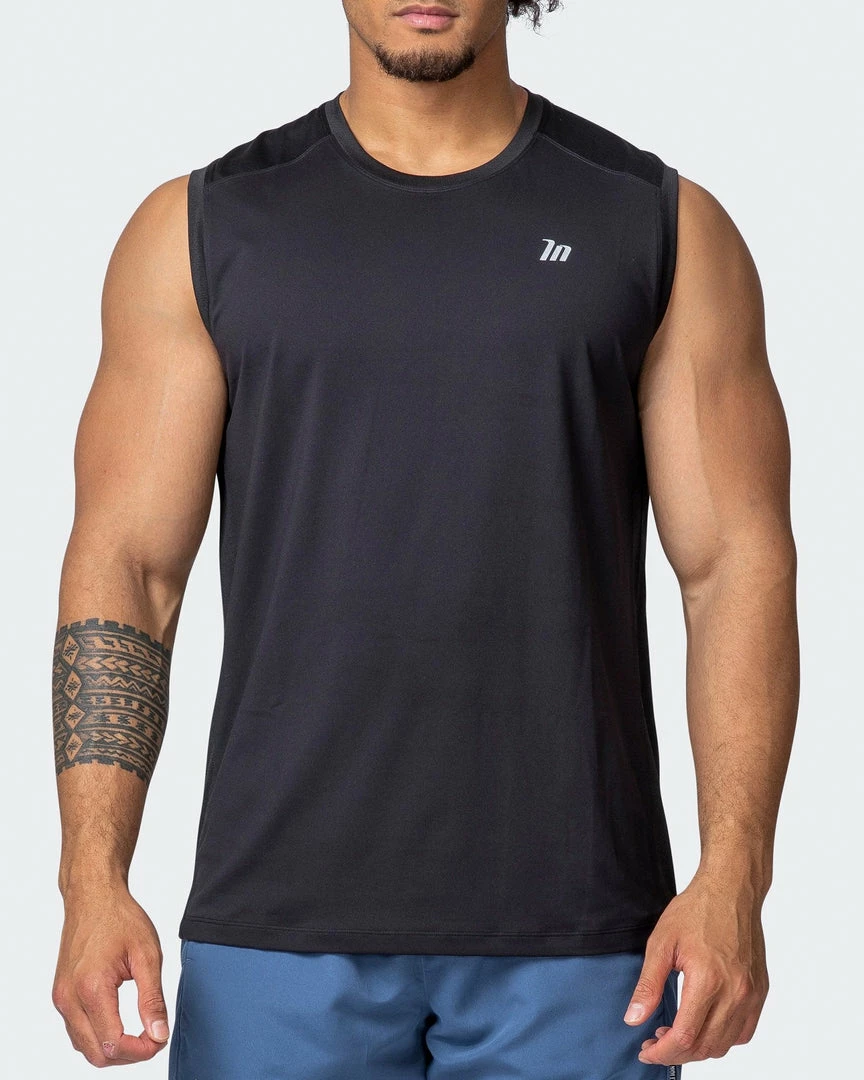 Cheap 🧨 Muscle Nation Ventilation Tank - Black ⭐ 4 Muscle Nation Ventilation Tank - Black