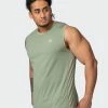 Muscle Nation Ventilation Tank - Sage Green