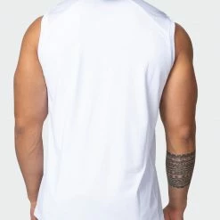Muscle Nation Ventilation Tank - White