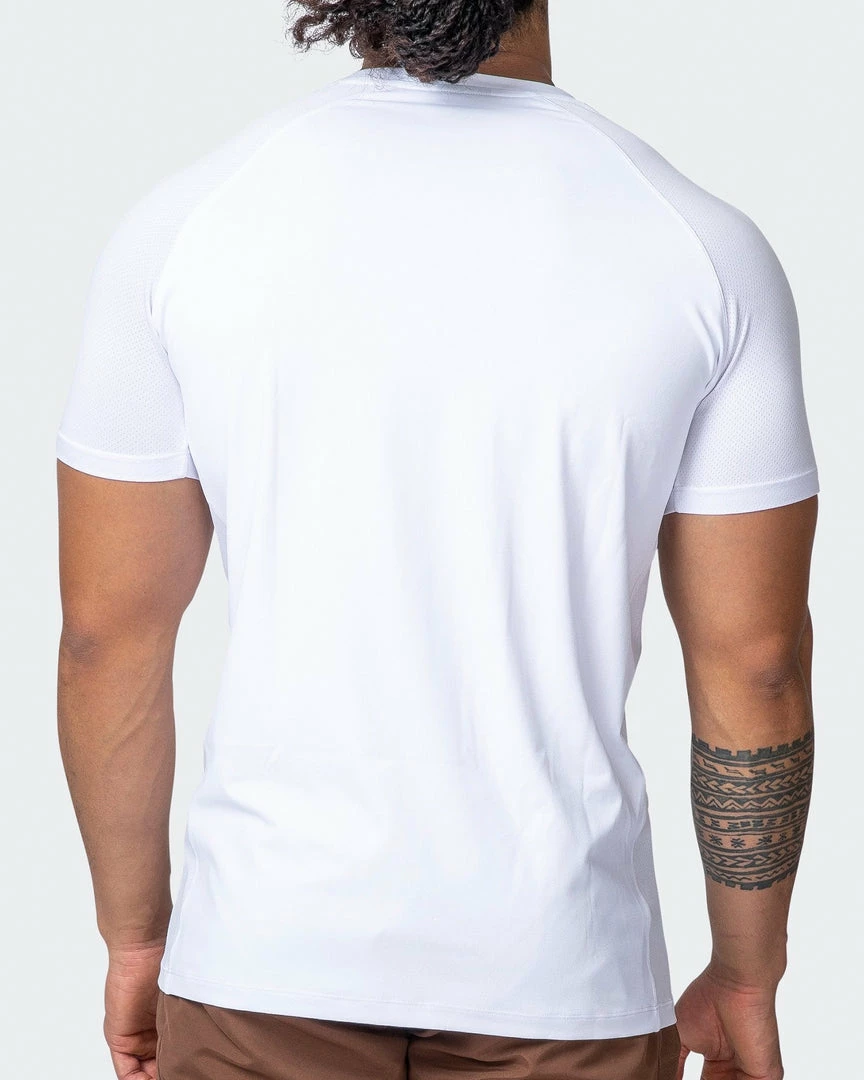 Top 10 🤩 Muscle Nation Ventilation Tee - White In The Limelight ✨ 8 Muscle Nation Ventilation Tee - White In The Limelight