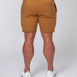Muscle Nation Vintage Shorts - Latte