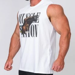 Muscle Nation Vintage Tank - Eagle Mens