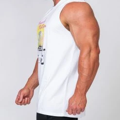 Muscle Nation Mens Vintage Tank - Lambo