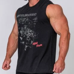 Best deal ๐คฉ Muscle Nation Vintage Tank - Leopard ๐ 11 Muscle Nation Vintage Tank - Leopard