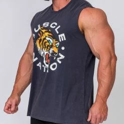 Muscle Nation Vintage Tank - Tiger