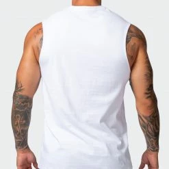 Muscle Nation World Champion Tank - White