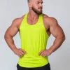 New π Muscle Nation Y Back Singlet - Acid Lime Mens π 2 Muscle Nation Y Back Singlet - Acid Lime Mens