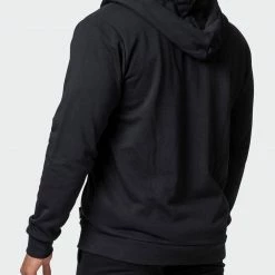 Muscle Nation Athletica Zip Up Hoodie - Black