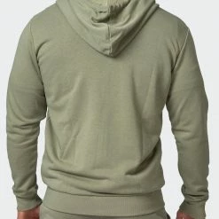 Muscle Nation Zip Up Hoodie - Sage Green Athletica