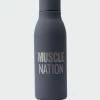 Muscle Nation Womens MN 600ml Cold Bottle - Charcoal