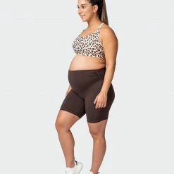 Muscle Nation MN Everyday Maternity Bra - Cheetah Print