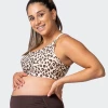 Muscle Nation MN Everyday Maternity Bra - Cheetah Print