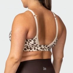Muscle Nation MN Everyday Maternity Bra - Cheetah Print