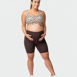 Muscle Nation MN Everyday Maternity Bra - Cheetah Print