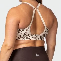 Muscle Nation MN Everyday Maternity Bra - Cheetah Print
