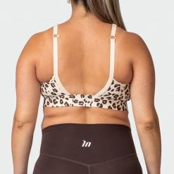 Muscle Nation MN Everyday Maternity Bra - Cheetah Print
