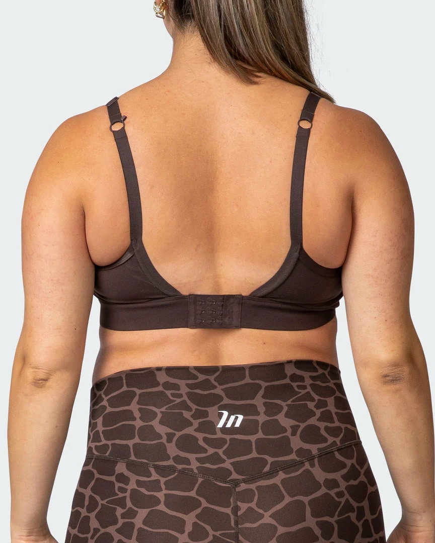 Deals ❤️ Muscle Nation 30% EOFY SALE MN Everyday Maternity Bra - Cocoa ⭐ 10 Muscle Nation 30% EOFY SALE MN Everyday Maternity Bra - Cocoa