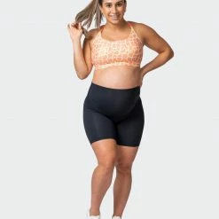 Muscle Nation 30% EOFY SALE MN Everyday Maternity Bra - Paradise Giraffe Print