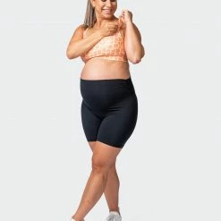 Muscle Nation 30% EOFY SALE MN Everyday Maternity Bra - Paradise Giraffe Print