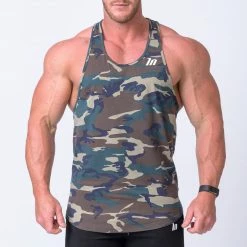 Hot Sale ๐งจ Muscle Nation Mens MN Y Back Singlet - Camo ๐ 9 Muscle Nation Mens MN Y Back Singlet - Camo