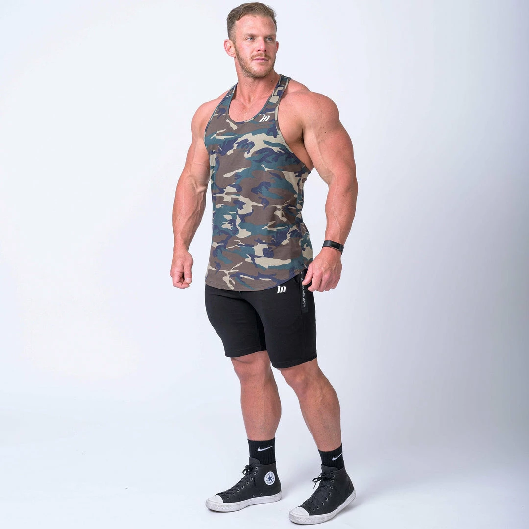 Hot Sale ๐งจ Muscle Nation Mens MN Y Back Singlet - Camo ๐ 7 Muscle Nation Mens MN Y Back Singlet - Camo