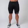 Muscle Nation MNation Tapered Fit Shorts - Black 30% EOFY SALE
