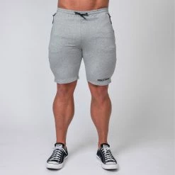 Muscle Nation MNation Tapered Fit Shorts - Grey 30% EOFY SALE