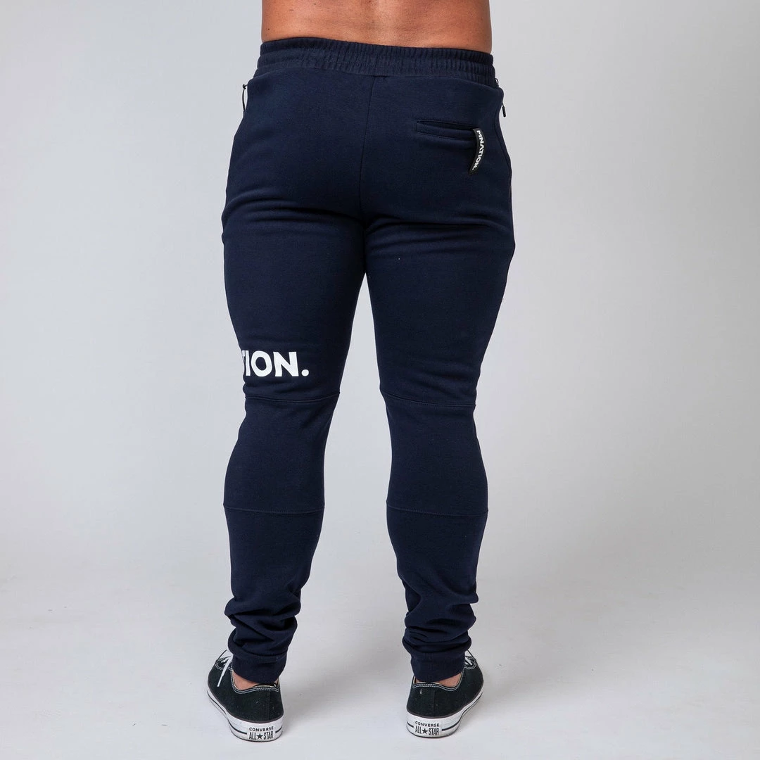 Cheapest 🤩 Muscle Nation MNation Tapered Joggers - Navy 🥰 4 Muscle Nation MNation Tapered Joggers - Navy
