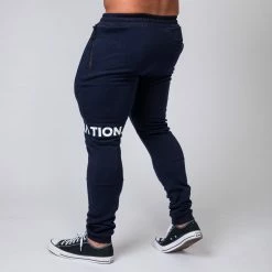 Cheapest 🤩 Muscle Nation MNation Tapered Joggers - Navy 🥰 10 Muscle Nation MNation Tapered Joggers - Navy