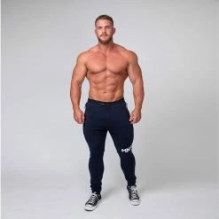 Cheapest 🤩 Muscle Nation MNation Tapered Joggers - Navy 🥰 13 Muscle Nation MNation Tapered Joggers - Navy