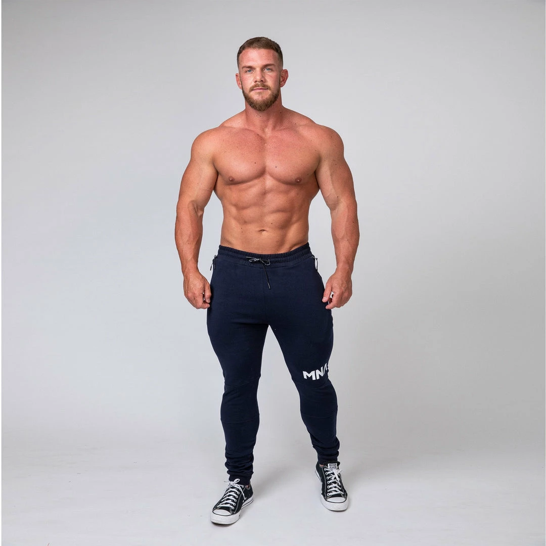 Cheapest 🤩 Muscle Nation MNation Tapered Joggers - Navy 🥰 8 Muscle Nation MNation Tapered Joggers - Navy