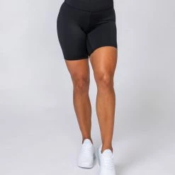 Muscle Nation Motion Bike Shorts - Black Non Scrunch