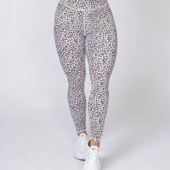 Promo ๐ Muscle Nation Motion Full Length Leggings - Micro Leopard Non Scrunch ๐งจ 10 Muscle Nation Motion Full Length Leggings - Micro Leopard Non Scrunch